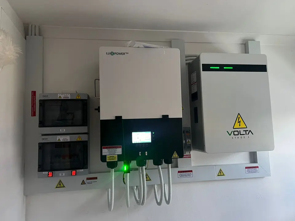 Solar inverter and battery installation completed by DigiGo, Cape Town