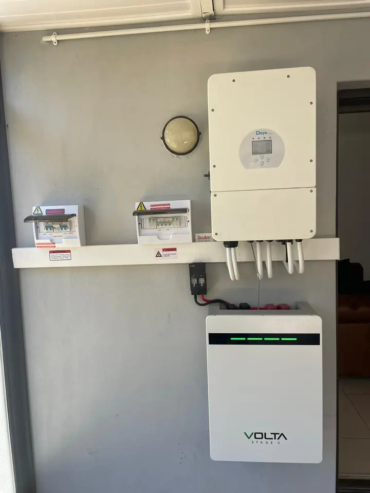 Solar inverter and battery installation completed by DigiGo, Cape Town