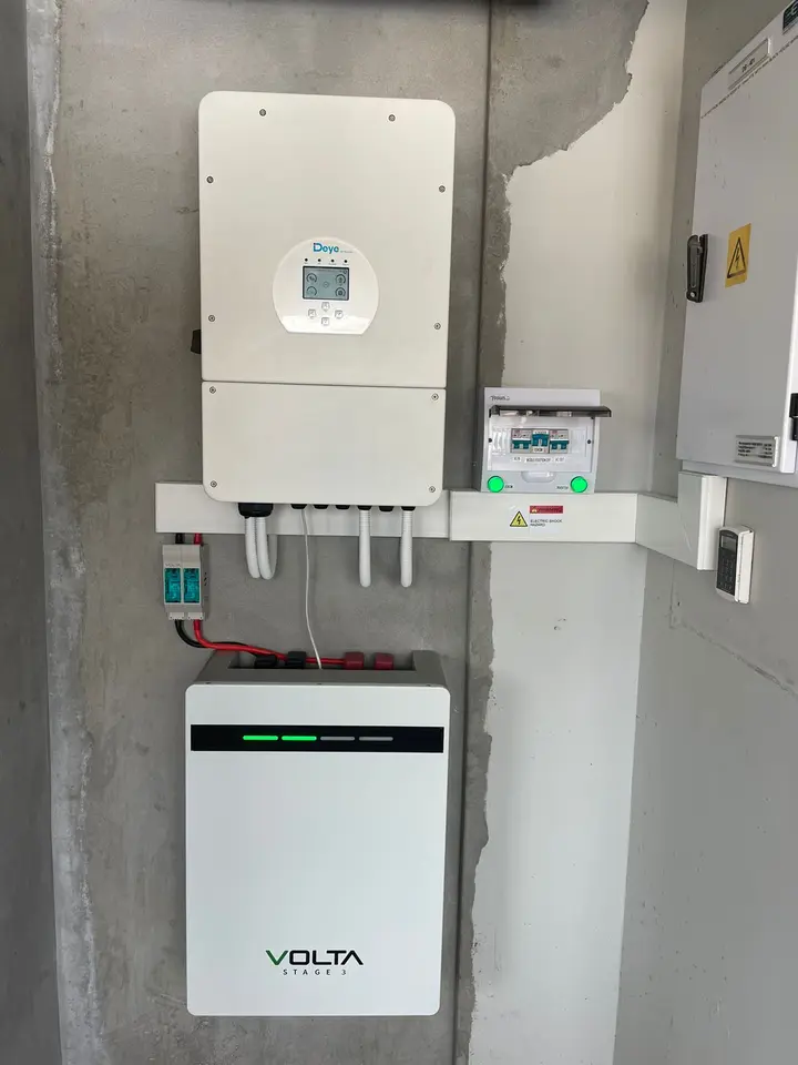 Solar inverter and battery installation completed by DigiGo, Cape Town