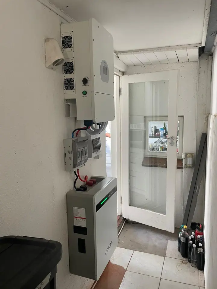 Solar inverter and battery installation completed by DigiGo, Cape Town