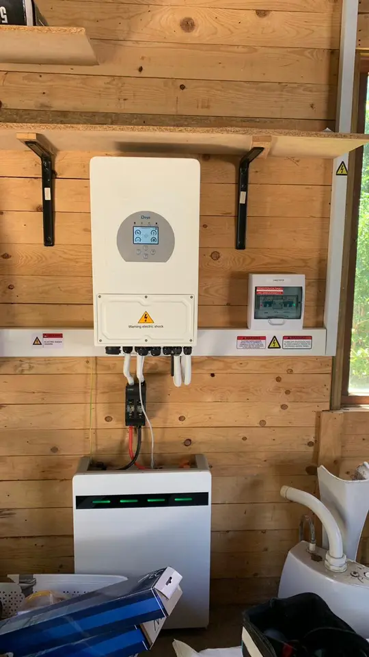 Solar inverter and battery installation completed by DigiGo, Cape Town