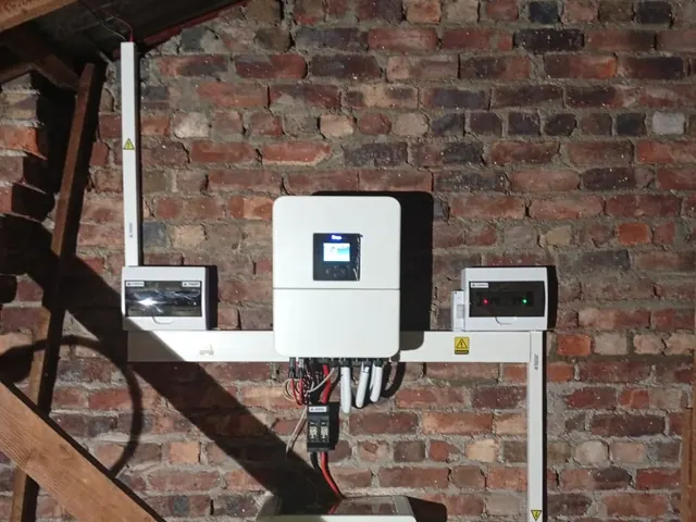 Rooftop solar panels installed on a second home in Vredehoek, Cape Town